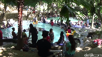 Kolam pemandian sudah dipetak-petakkan. Ada kolam privat, ada yang untuk umum (Zulkipli Natsir/detikTravel)