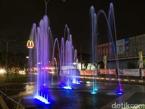 Air Mancur Menari dan Taman Cantik, Kado Ahok untuk Bekasi