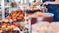 Croissant di Republique, Los Angles ini terbilang spesial karena dibuat menggunakan tepung organik dan butter spesial dari Normandy. Adonannya juga dibuat segar setiap pagi. Foto: Istimewa