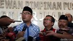 Salaman Ridwan Kamil dengan Elite PDIP di Markas Banteng