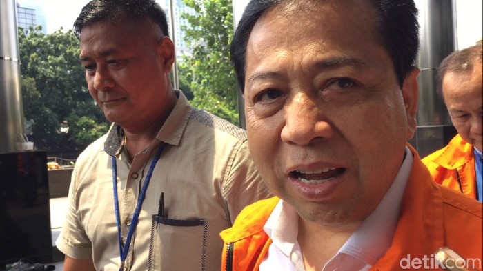 Permintaan Novanto Dibebaskan dari Rutan Tak Dipertimbangkan Hakim