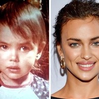 Irina Shayk yang dikaruniai anak pertama pada 2017 kemarin, dari hubungan cintanya dengan Bradley Cooper, tidak sungkan berbagi foto masa kanak-kanaknya. Saat masih kecil, Irina yang kini menjelma menjadi wanita seksi dan cantik, lebih mirip anak laki-laki. (Foto: Instagram)