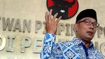 Salaman Ridwan Kamil dengan Elite PDIP di Markas Banteng