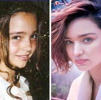 Wajah Miranda Kerr tampak tidak berubah sejak kecil hingga dewasa. Dia memiliki senyum menawan dan mata yang ekspresif. Dua hal itu juga yang membuatnya menjadi salah satu model paling laris. (Foto: Instagram)