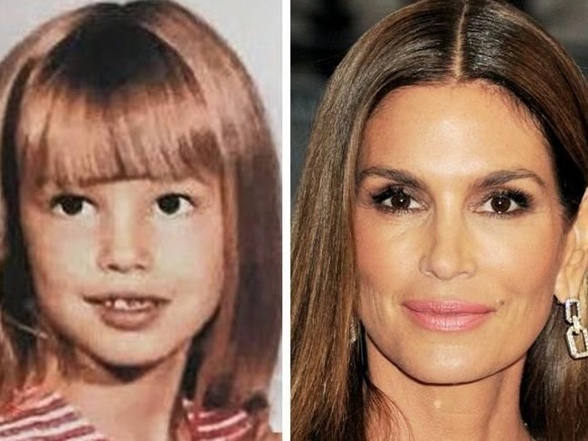 Cindy Crawford sudah cantik sedari kecil. Rambutnya yang tebal menjadi ciri khasnya sampai sekarang. (Foto: Instagram)