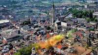 Foto: Breda juga terkenal akan komplek kota tuanya yang begitu Instagenik. Traveler bisa berburu foto-foto keren di area ini. (Instagram/Breda van Boven)