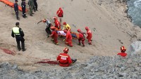 Lebih dari 100 petugas pemadam kebakaran terlibat dalam upaya penyelamatan.  (Foto: Dok. REUTERS/Guadalupe Pardo)