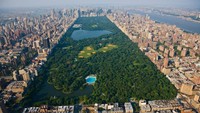 Negeri Paman Sam ternyata sering juga dijadikan sebagai background Zoom. Kawasan Central Park hingga gedung-gedung pencakar langit yang khas jadi pilihan favorit traveler. (Dok. Macduff Everton via smithsonian.com)