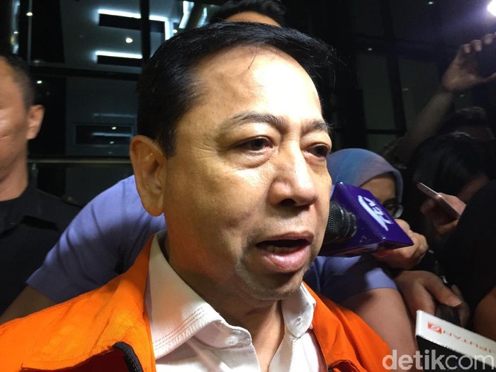 Di KPK, Novanto Lagi-lagi Ngaku akan Tertib di Sidang