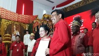 Nama Djarot resmi diumumkan oleh Ketum PDIP Megawati Soekarnoputri pada Kamis (4/1/2018). Menurut Mega, nama Djarort tercetus ketika dirinya berbincang dengan Sekjen PDIP Hasto Kristiyanto.