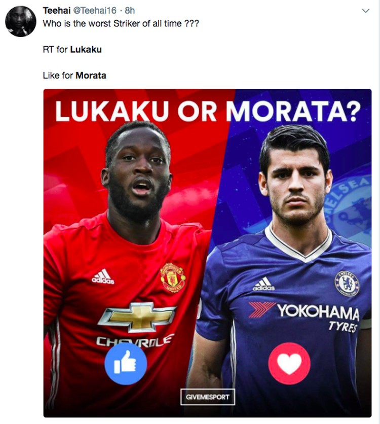 Giliran Morata Jadi Korban Meme Lucu Bersama Lukaku 2360