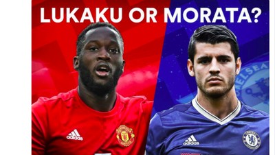 Giliran Morata Jadi Korban Meme Lucu Bersama Lukaku