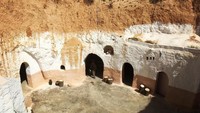 Saat pembuatan film Star Wars: Episode II: Attack of the Clones sekitar tahun 2000 silam, hotel ini dibangun ulang sehingga benar-benar mirip rumah Luke (yukah0/Instagram)