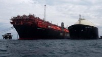 Kargo ini merupakan pengiriman perdana dari PT. Pertamina Hulu Mahakam yang mengoperasikan blok Mahakam per 1 Januari 2018 lalu. Pool/Pertamina.