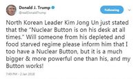 KFC Sindir McDonald's dengan Bikin Parodi Tweet Nuklir Donald Trump