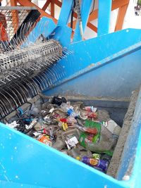Alat ini menyaring sampah dengan pasir (dok Humas Ancol)