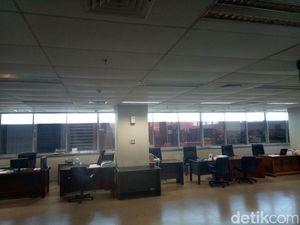 Potret Ruangan KPK Ibu Kota Bikinan Anies yang Masih Sepi