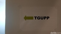 Anggota TGUPP, Muhammad Yusuf membenarkan ruangan tersebut sebagai kantornya. Iya sementara memang di situ, katanya saat dikonfirmasi.