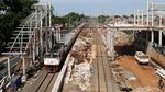 Pelebaran Peron Stasiun Buaran Terus Dikebut