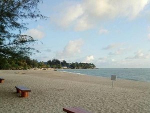 Pantai Tikus Emas yang Damai & Menawan