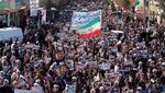 Massa Pro Pemerintah Iran Gelar Demo Tandingan