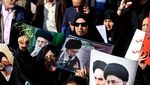 Massa Pro Pemerintah Iran Gelar Demo Tandingan