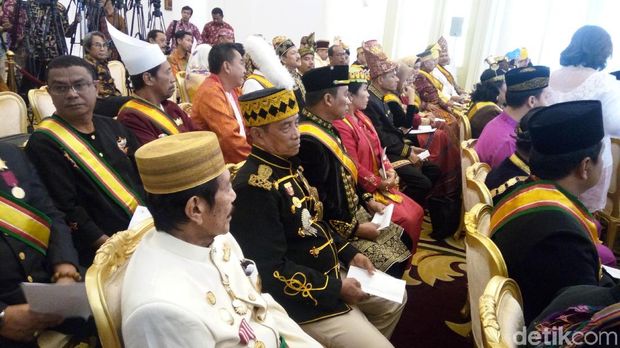 Para Raja dan Sultan berkumpul di Istana Bogor.