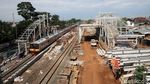 Pelebaran Peron Stasiun Buaran Terus Dikebut