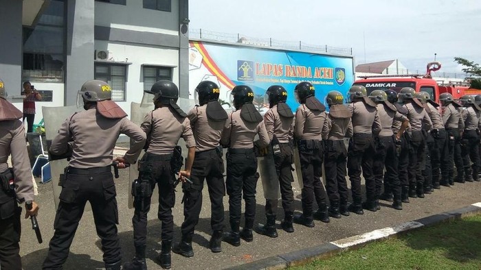 Situasi LP Banda Aceh Terkendali, 1 Napi Ditangkap Polisi
