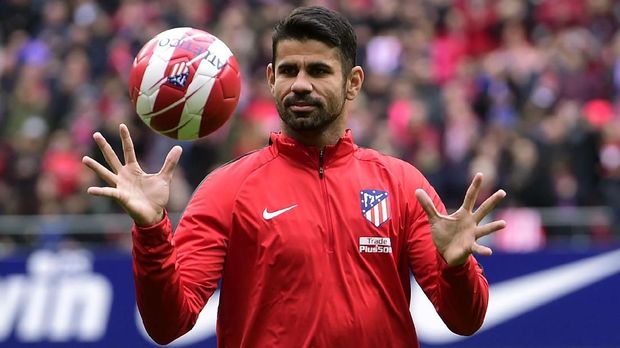 Diego Costa menilai yang terbaik bagi Griezmann adalah bertahan di Atletico.