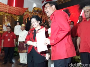 Sah! Djarot Diusung PDIP Jadi Bakal Cagub Sumut