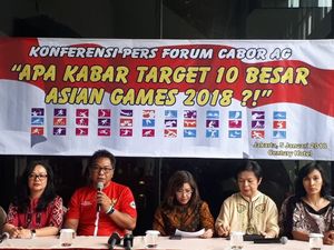 5 PB di Forum Cabor  Pertanyakan Pemangkasan Anggaran Asian Games 2018