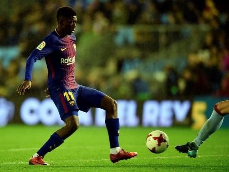 Foto: Usai 110 Hari, Pemain Nomor 11 Barcelona Beraksi Lagi