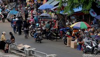 Begini suasana terkini Pasar Gembrong, Jakarta Timur, Jumat (5/1/2018).