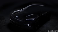 Kia merilis beberapa foto teaser mengenai konsep mobil listriknya. Mobil akan diperlihatkan pekan depan di Consumer Electronic Show di Las Vegas, Amerika Serikat. Foto: Kia