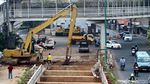 Melihat Pembangunan Underpass Matraman yang Molor