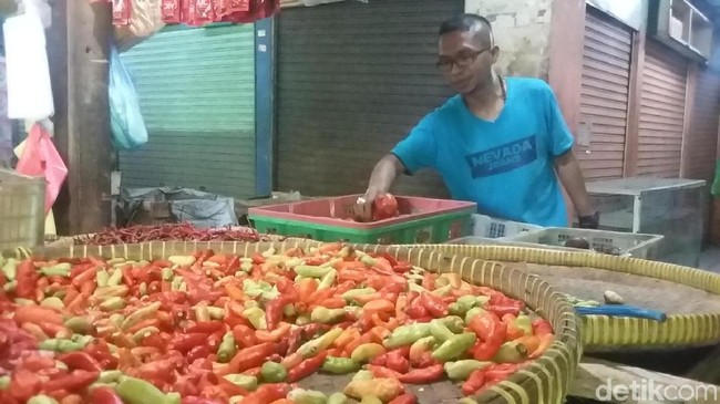 Pedasnya Harga Cabai Rawit di Awal Tahun