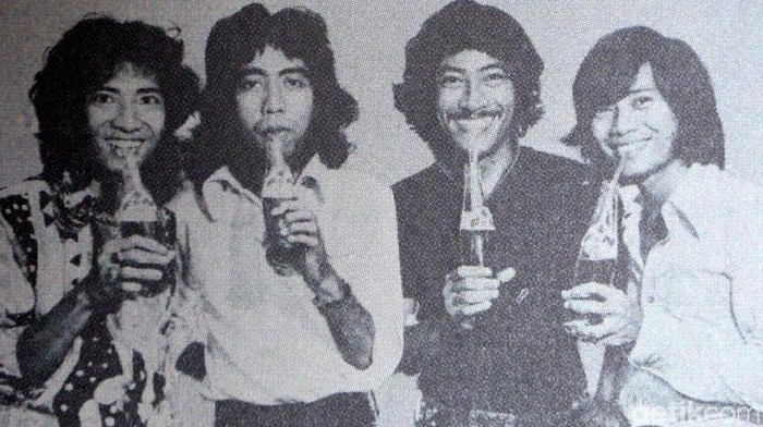 Koes Plus adalah grup musik Indonesia. Foto : Grandyos Zafna/Repro.
