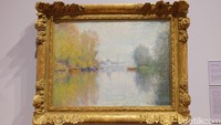 Salah satunya adalah lukisan-lukisan Claude Monet.  Foto: Tia Agnes/ detikHOT