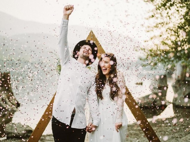 Karya Benj Haisch. (Dok. Junebug Weddings)