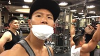 Dalam berbagai kesempatan wawancara, Kim Jong Kook mengatakan olahraga di gym adalah kegiatan favoritnya. (Foto: instagram/kjk76)