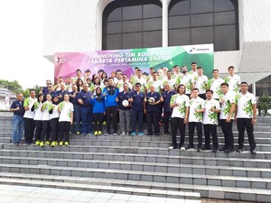 Perkenalkan Tim, Putra-Putri Pertamina Energi Bidik Juara Proliga 2018