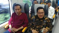 Dimulai dari Ketua Umum PKB Muhaimin Iskandar. Jokowi pernah mengajak pria yang akrab disapa Cak Imin itu untuk meresmikan kereta Bandara Soekarno-Hatta, Selasa (2/1/2018). Beda dengan Airlangga, Jokowi tak blak-blakan kalau membahas cawapres dengan Cak Imin.