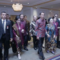 Perayaan ultah Mooryati Soedibyo digelar di hotel mewah Four Seasons Jakarta, Jumat (5/1/2018) malam. Presiden Joko Widodo turut menghadiri acara ini. Foto: Dok. Yayasan Puteri Indonesia