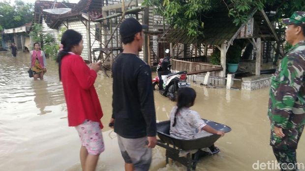Banjir melanda 3 kecamatan di Pati