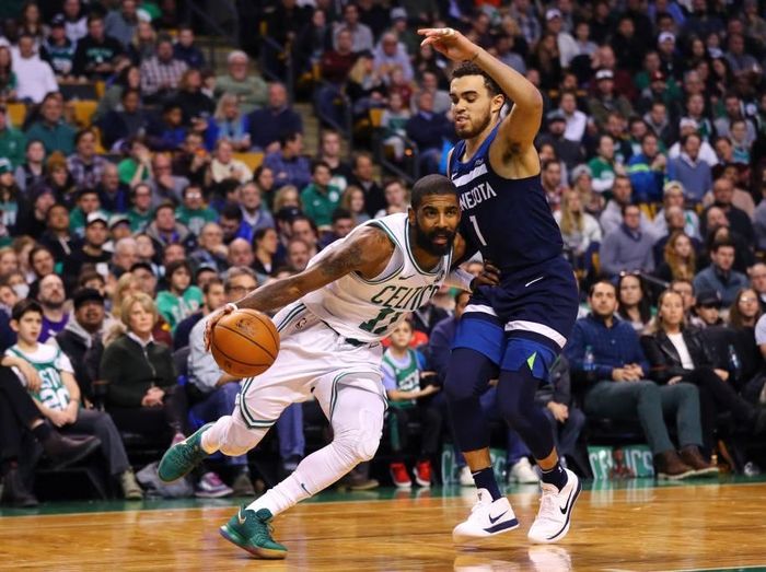 Boston Celtic saat mengalahkan Minnesota Timberwolves (Foto: Maddie Meyer/Getty Images) Boston Celtic saat mengalahkan Minnesota Timberwolves (Foto: Maddie Meyer/Getty Images)