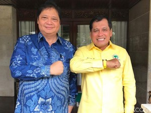 Ketum Golkar akan Dampingi Nurdin Halid Daftar Pilgub di KPU Sulsel