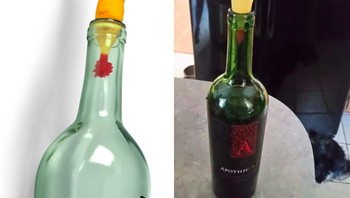 Barang-barang di artikel ini terutama dijual di toko online Amazon. Lucu sekali, ini adalah penutup botol anggur dengan wujud ayam yang malang. Foto: istimewa