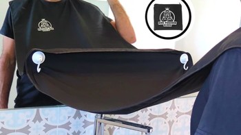 Agar kumis atau jenggot tak berceceran, dijual di Amazon wadahnya seperti ini. Foto: istimewa