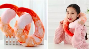 Bantal yang malah seperti makanan seafood. Foto: istimewa